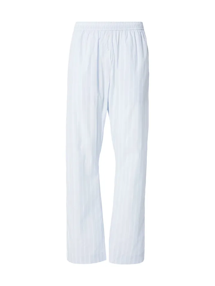 Hunkemöller Pantalón de pijama  azul claro / blanco
