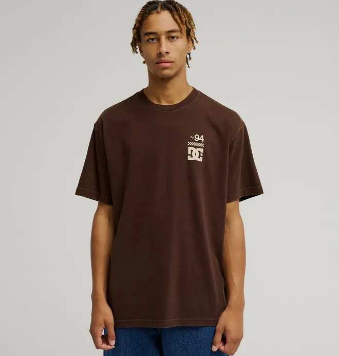 DC Chopper - Camiseta de manga corta Marrón Hombre
