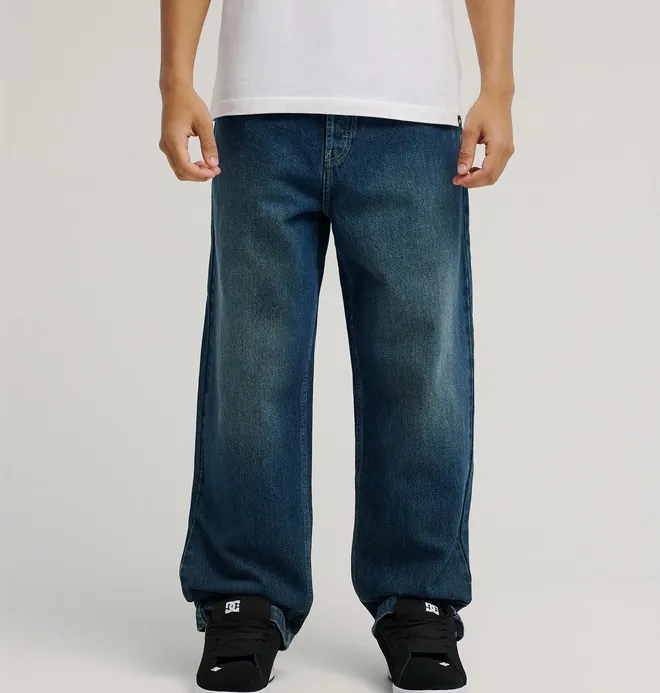 Worker Baggy Denim Double That - Vaquero Azul hombre