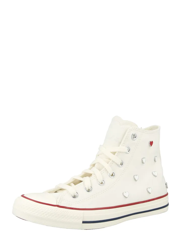 CONVERSE Zapatillas deportivas altas 'Ctas' navy / rojo / offwhite