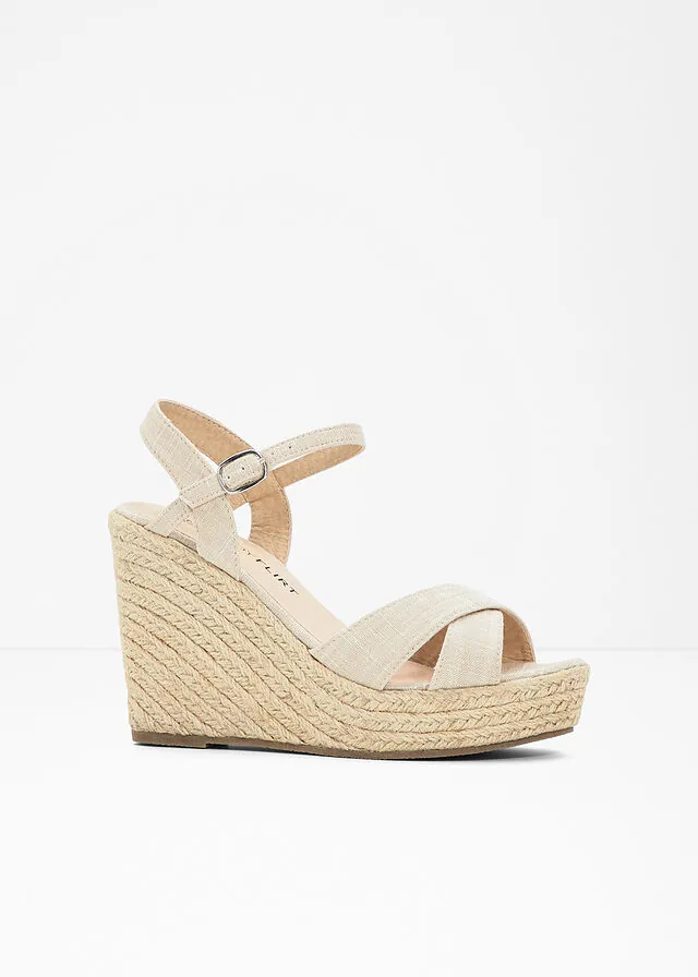 Sandalias de cuña