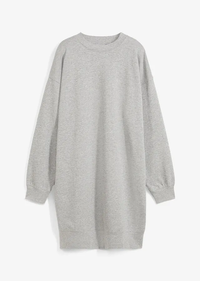 Vestido oversize tipo sudadera