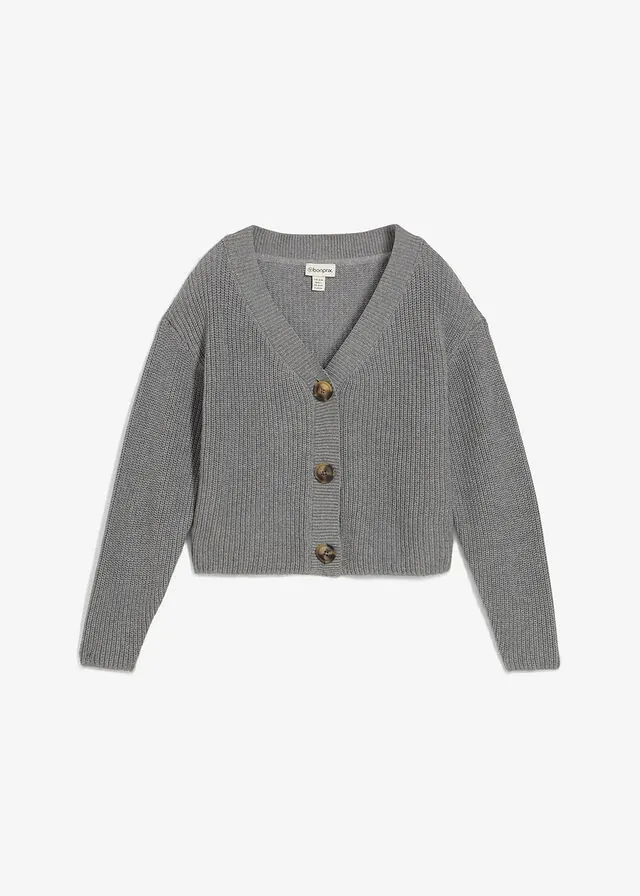 Chaqueta de punto grueso de algodón puro