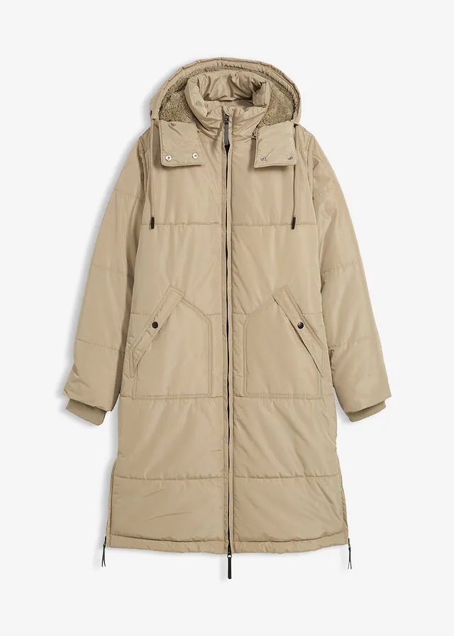 Abrigo guateado impermeable