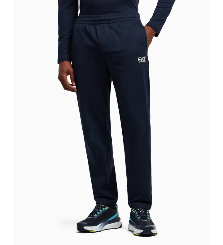 EA7 para hombre. 8NPP65_PJVRZ Pantalón de chándal 8NPP65 marino (5XL), Casual, Deportivo, Algodón, Multideporte