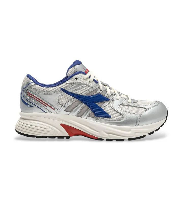 Diadora para hombre. 501183695 Zapatillas Mythos Star Met gris, azul (42), Plano, Cordones, Casual