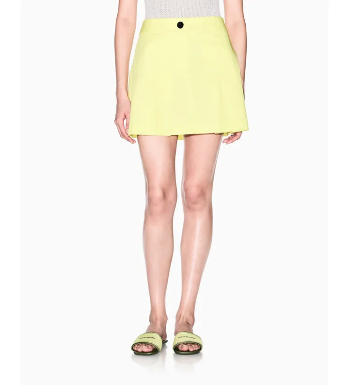 A|X Armani Exchange para mujer. XW002003AF18863U2194 Falda Define amarillo (L), Casual, Algodón