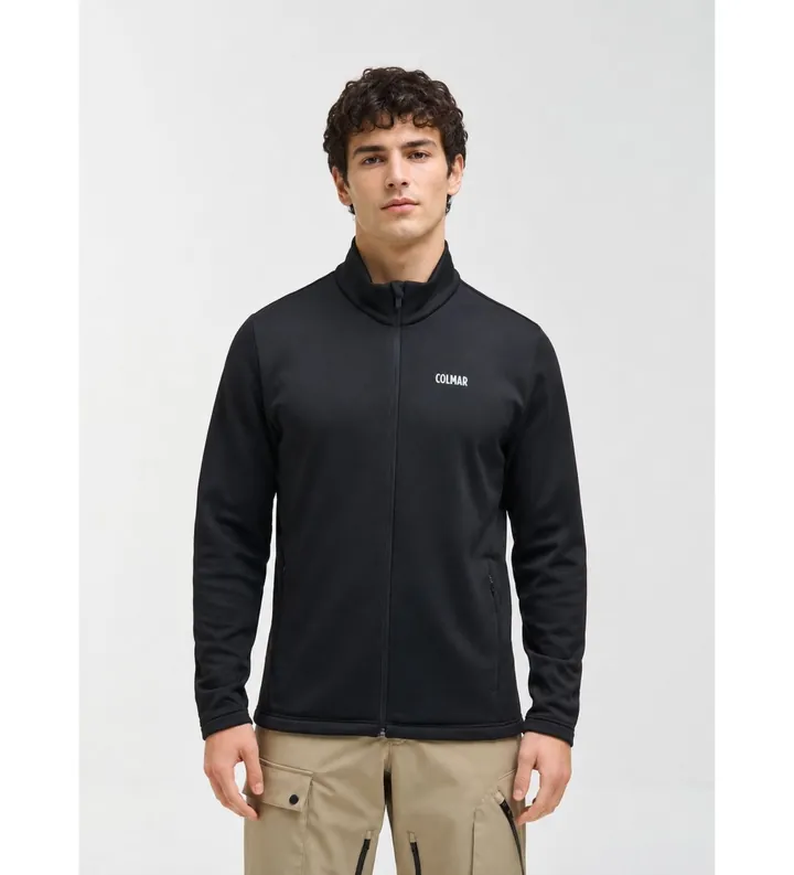 Colmar para hombre. 83000022-5WU Sudadera polar de esquí elástico negro (L), Casual, Poliéster