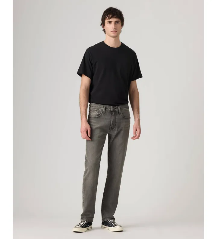 Levi's para hombre. 29507-1884 Vaqueros 502 Taper gris (29/32), Casual, Algodón, Denim