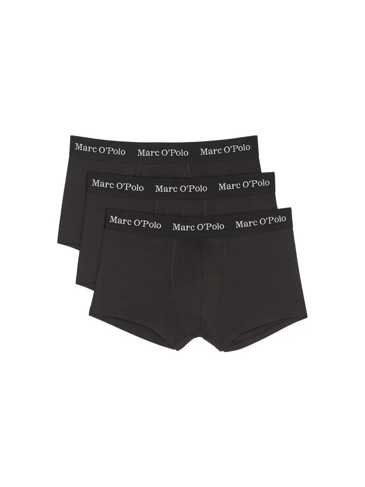 Marc O'Polo Calzoncillo boxer 'Essentials' negro / blanco