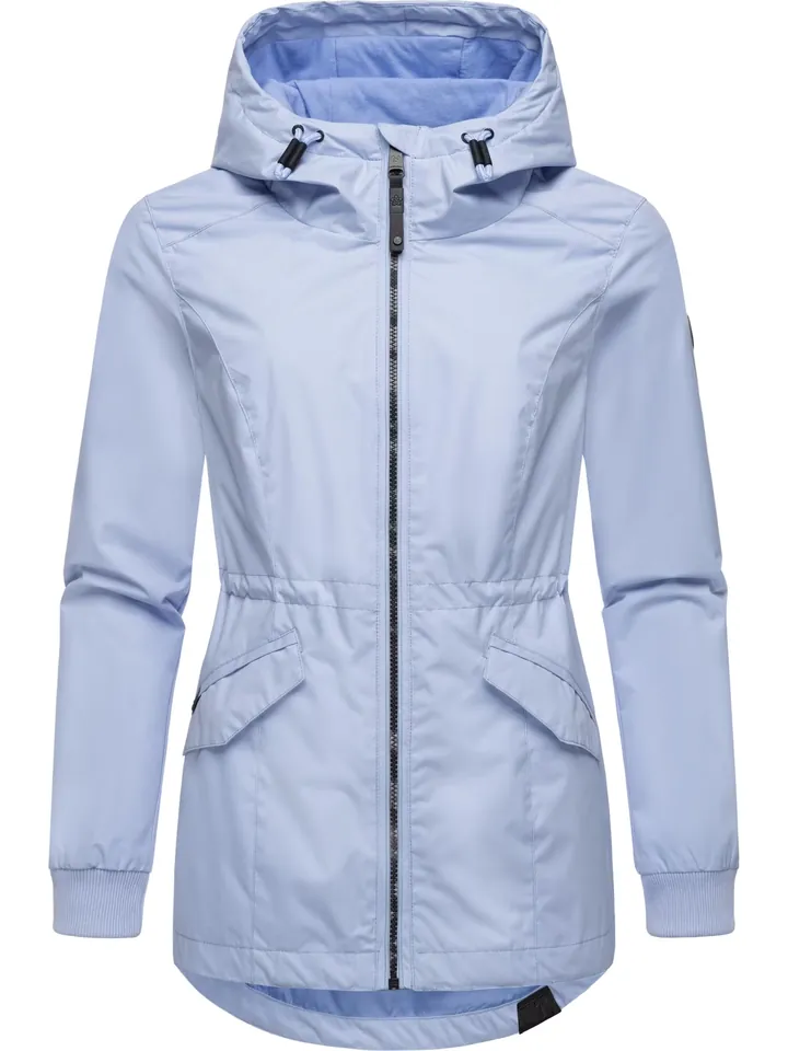 Ragwear Chaqueta de entretiempo 'Dowey A' azul real / negro