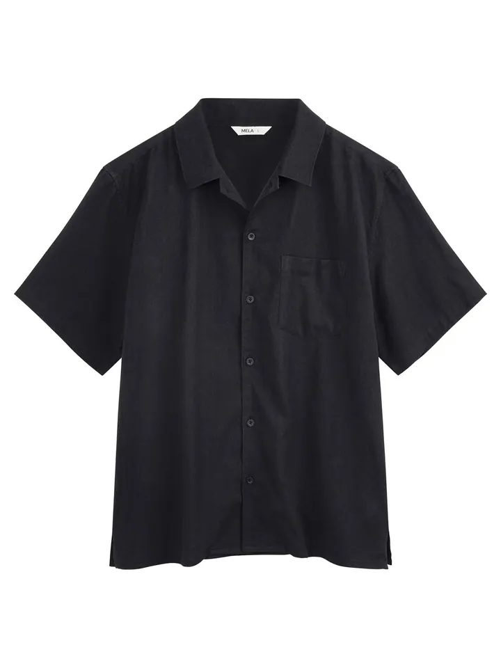 MELA Camisa 'Vivek'  negro