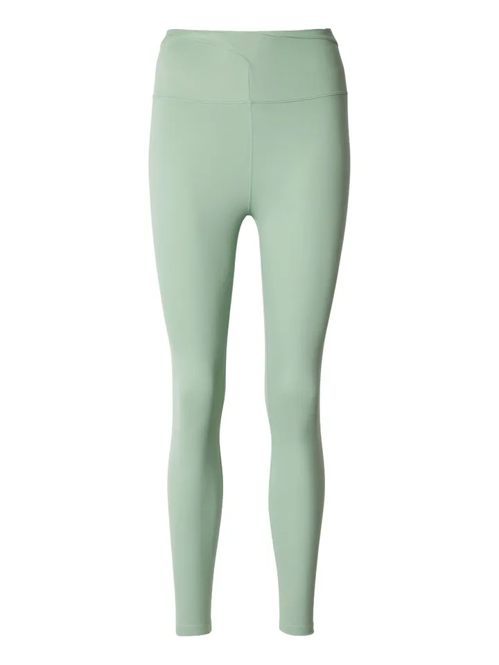 NIKE Pantalón deportivo 'ONE' verde pastel / blanco