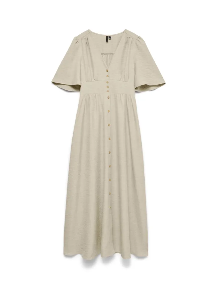VERO MODA Vestido 'VMMelaney' beige oscuro