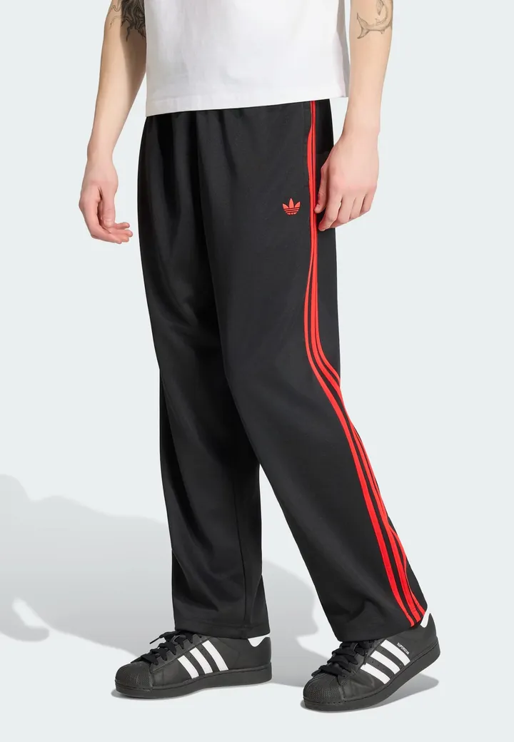 ADIDAS ORIGINALS Pantalón 'Adicolor' langosta / negro