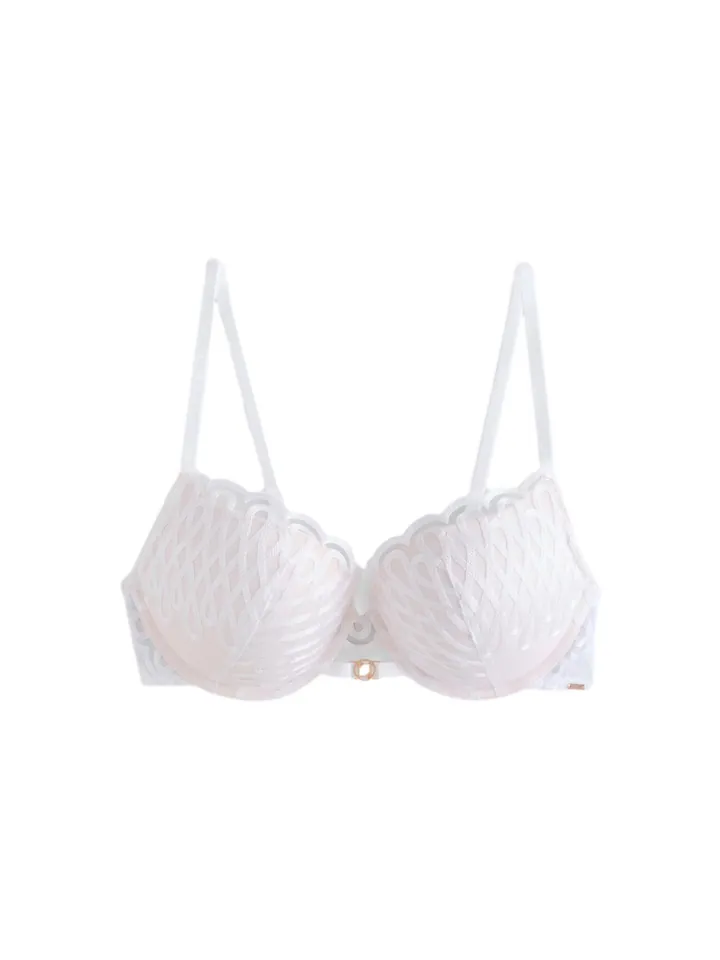Lipsy Sujetador beige claro / blanco