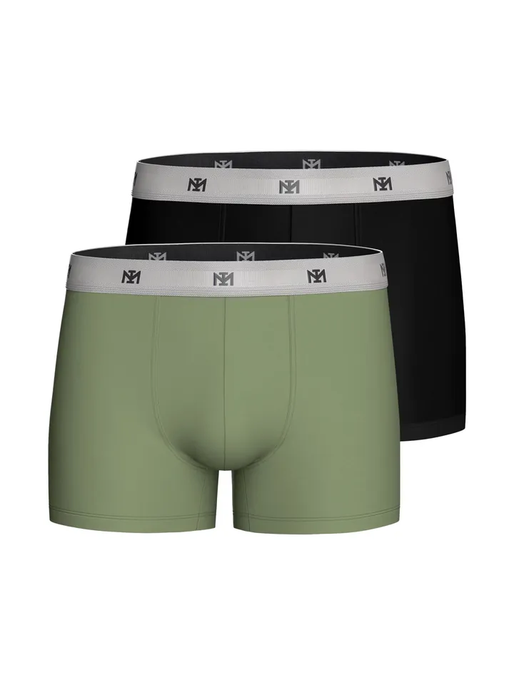 IMPETUS Calzoncillo boxer verde / negro