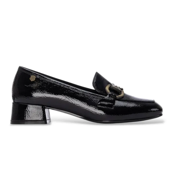 Carmela para mujer. 16253901-ANTRACITA Zapatos de Piel 162539 negro (36), 1 a 3cm, Ninguno, Casual, Clásico