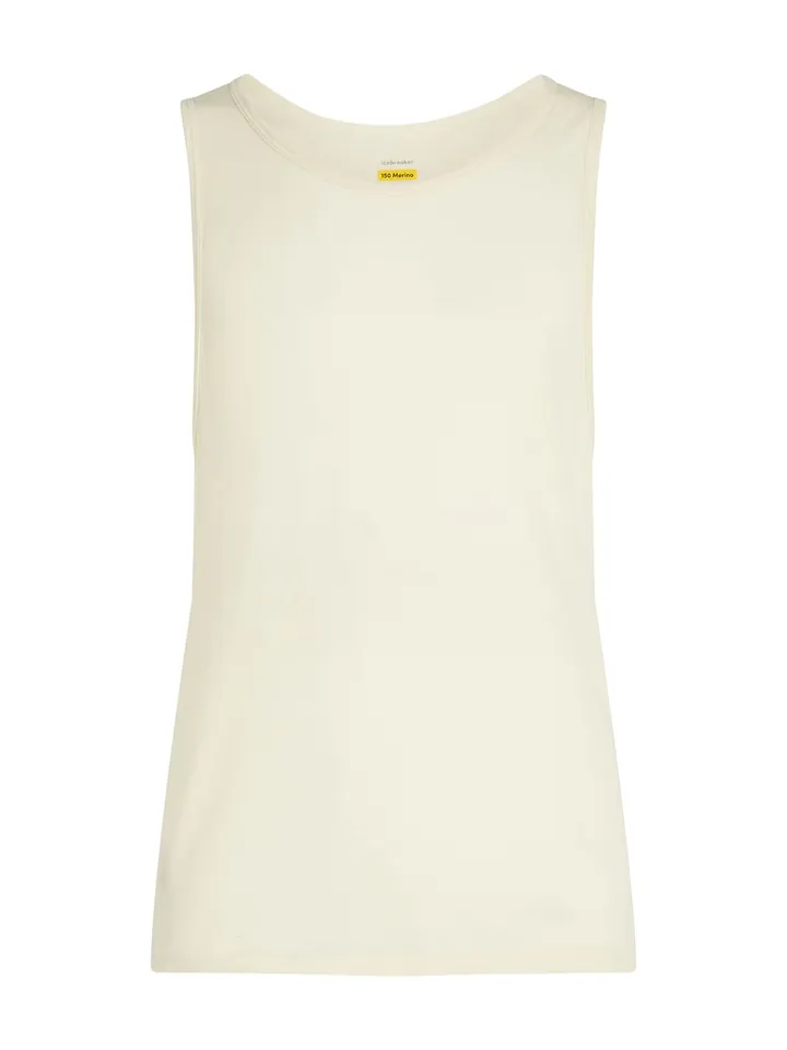 ICEBREAKER Camiseta térmica 'M Anatomica Tank' crema
