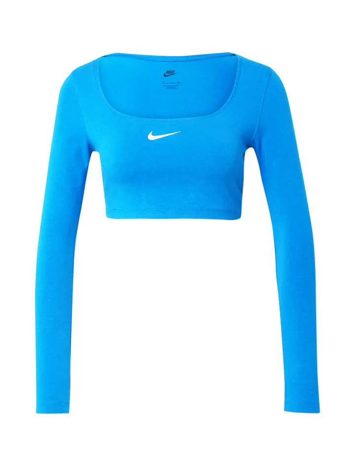 Nike Sportswear Camiseta azul real / blanco