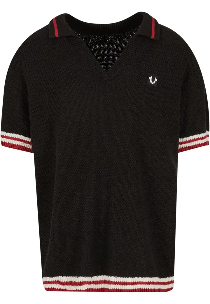 True Religion Jersey  rojo / negro / blanco
