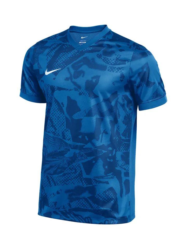 NIKE Camiseta de fútbol azul / blanco