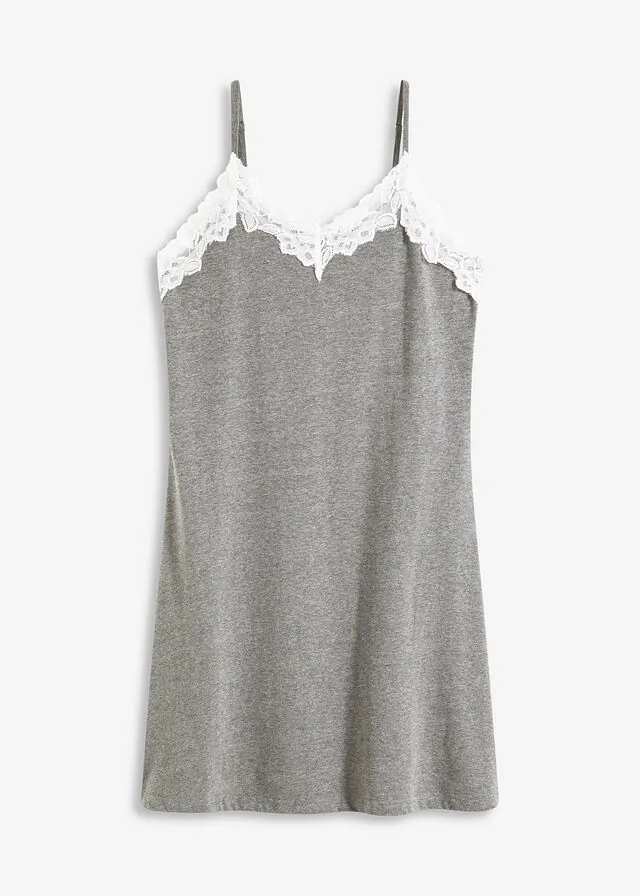 Camisón con tirantes finos