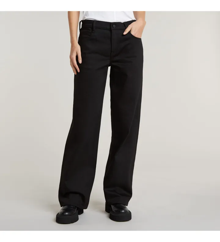 G-Star para mujer. D22889-B479-A810 Jeans Judee Low Waist Loose negro (33/34), Casual, Algodón, Denim