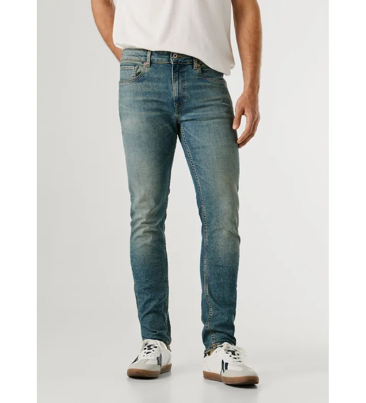 Pepe Jeans para hombre. PM20839964VD Jeans Stanley azul (28/32), Casual, Algodón, Denim