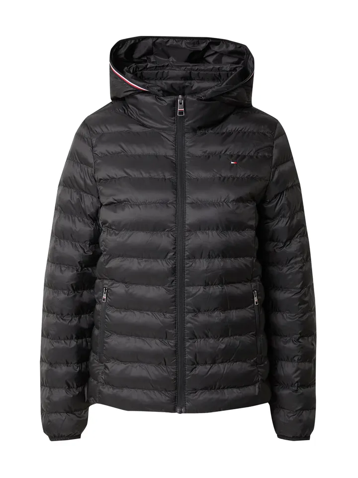 TOMMY HILFIGER Chaqueta de entretiempo  marino / rojo / negro / blanco