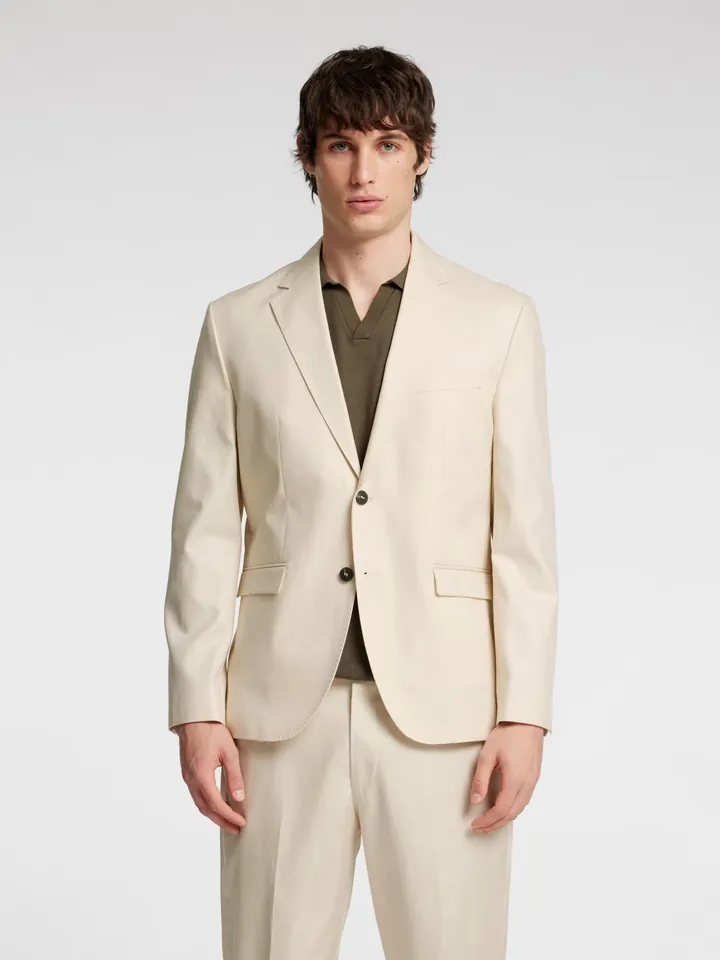 SELECTED Chaqueta saco crema