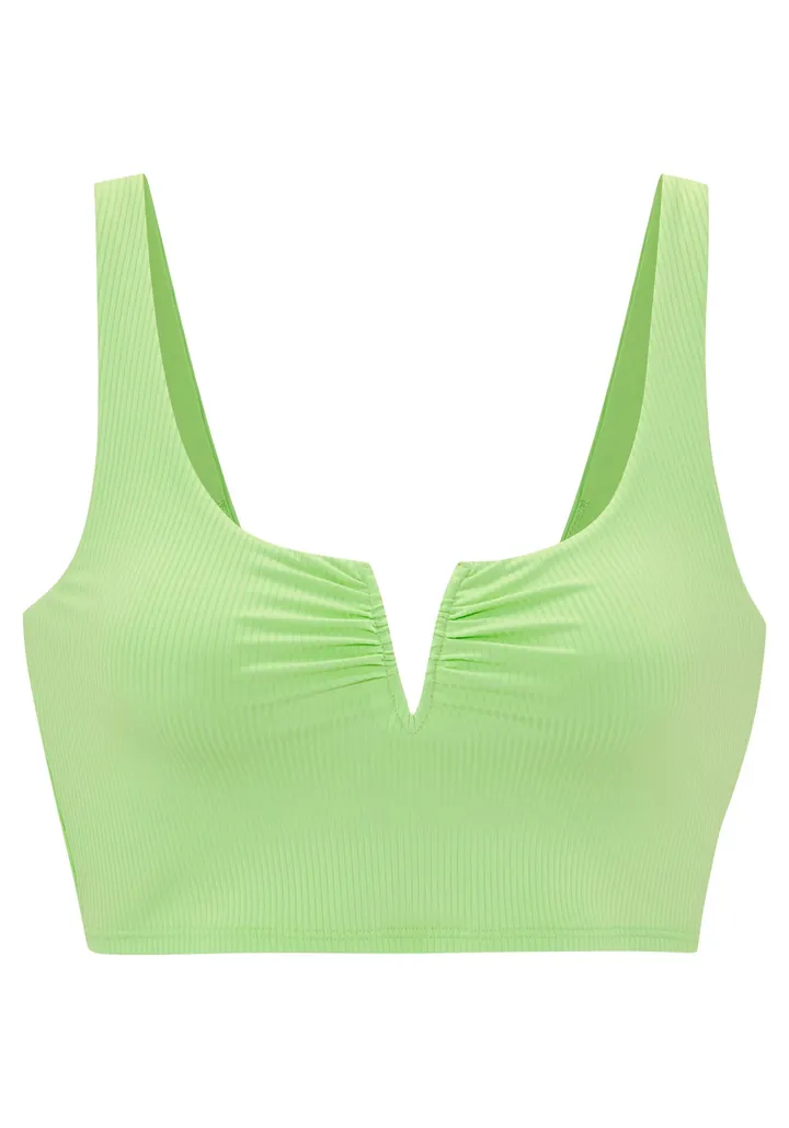 VENICE BEACH Top de bikini verde claro