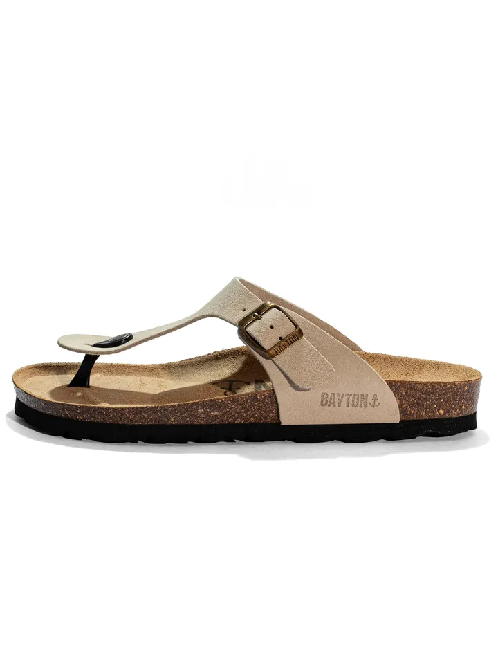 Bayton Sandalias de dedo  beige