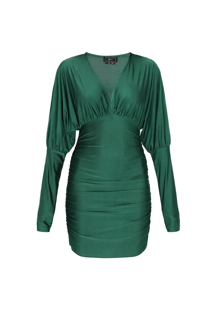 faina Vestido de gala verde