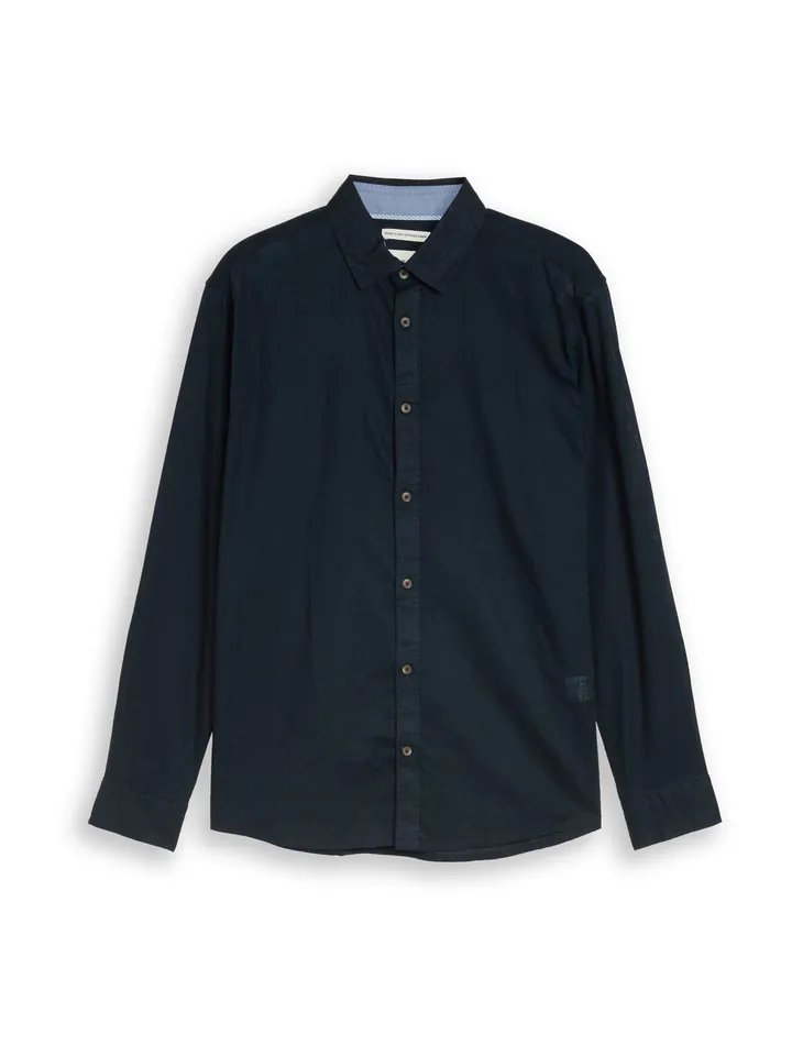 TOM TAILOR Camisa  azul oscuro