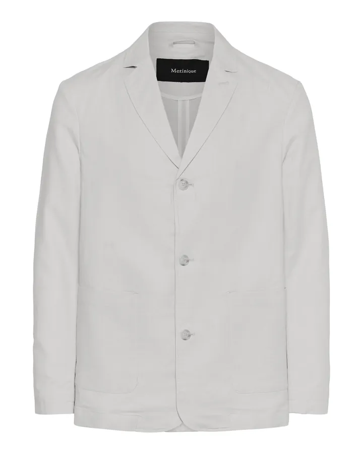 Matinique Chaqueta tipo saco para negocios 'MAbarley' gris