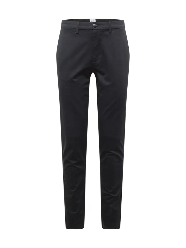GAP Pantalón chino 'V-ESSENTIAL' negro