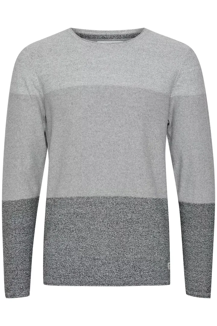 BLEND Jersey 'Hans' gris