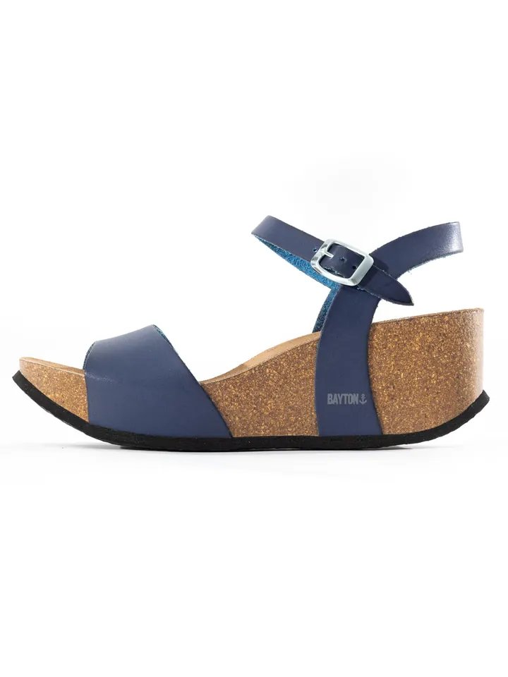 Bayton Sandalias 'Maya' azul noche / gris