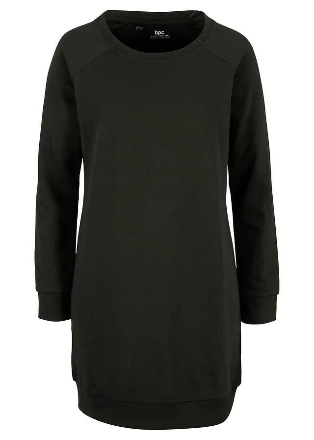 Vestido tipo sudadera de felpa suave