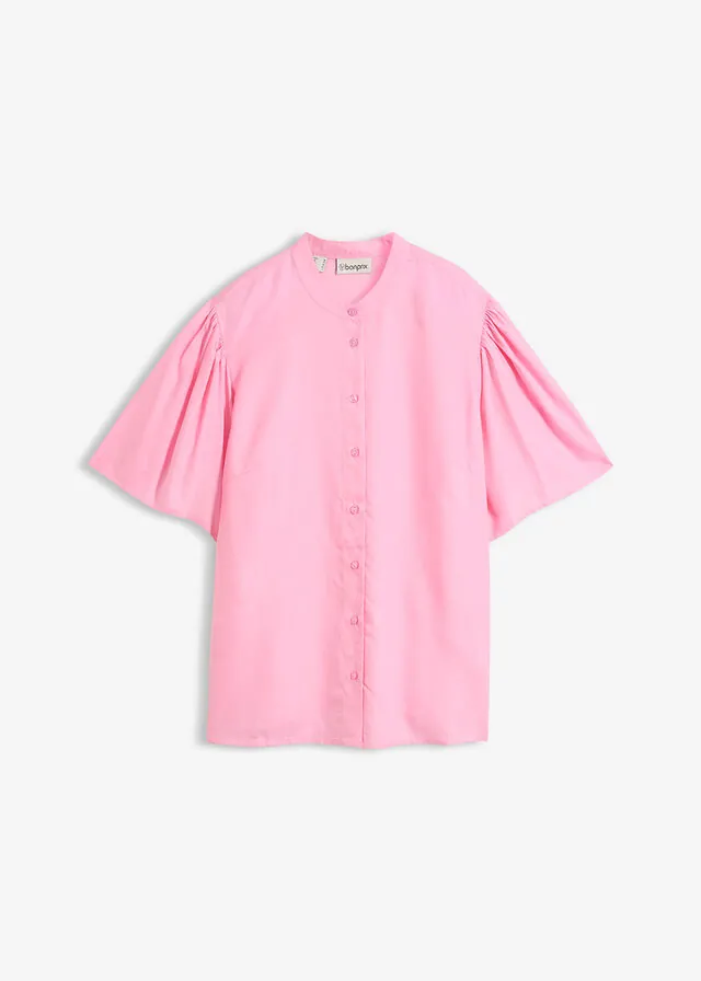 Blusa de viscosa fluida