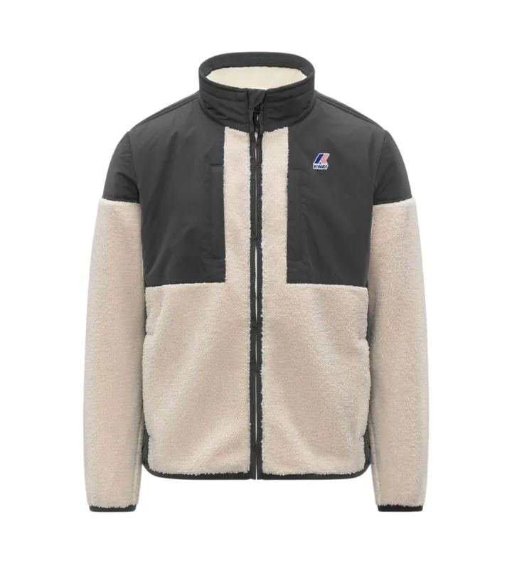 K-way unisex. K6133HW Polar Sixte 4.0 Orsetto beige, gris (XXL), Casual, Poliéster