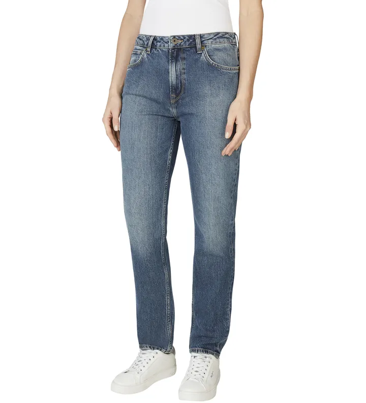 Pepe Jeans para mujer. PL20459184UM Jeans Violet azul (26/30), Casual, Algodón, Denim