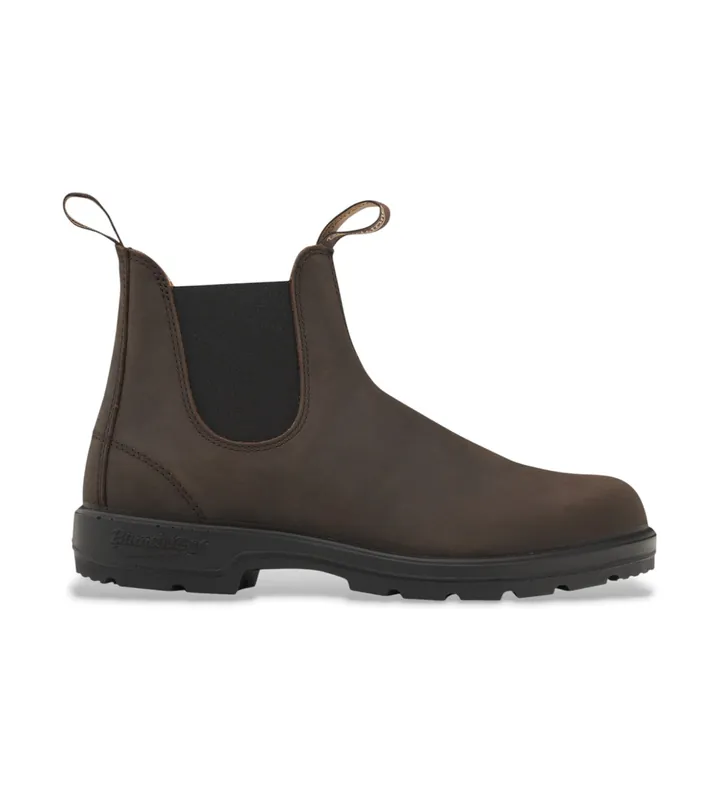 Blundstone para hombre. 2340 Botines de Piel 2340 Chelsea Classics marrón (47), Plano, Ninguno, Casual