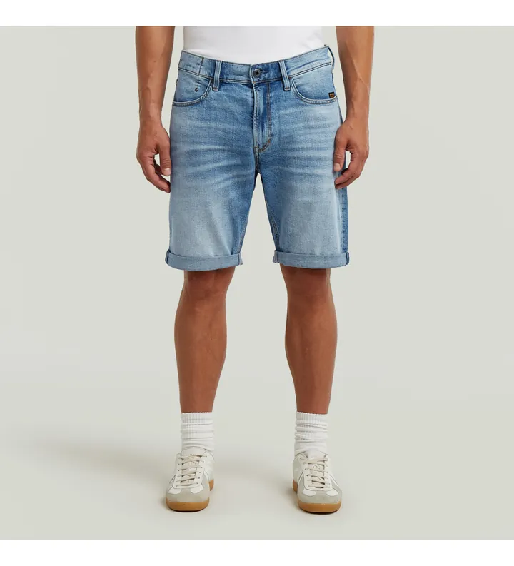 G-Star para hombre. D24430-E205-8436 Shorts Mosa azul (30), Casual, Algodón, Denim