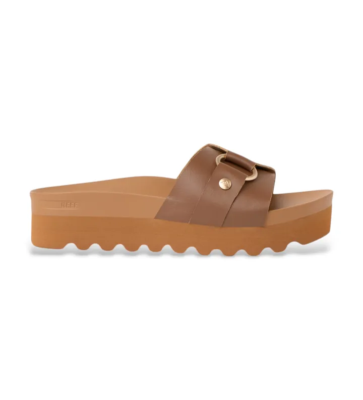Reef para mujer. CJ9442 Sandalias Vista Hi Sadie chocolate (36), Marrón, 1 a 3cm, Ninguno, Casual