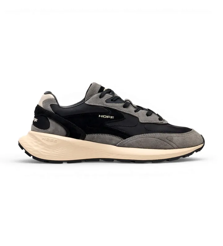 HOFF para hombre. 22635403 Zapatillas de Piel City Mkii negro (40), Plano, Cordones, Casual