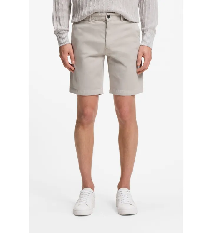 BOSS para hombre. 50536723 Shorts Slim Fit beige (33), Casual, Poliéster
