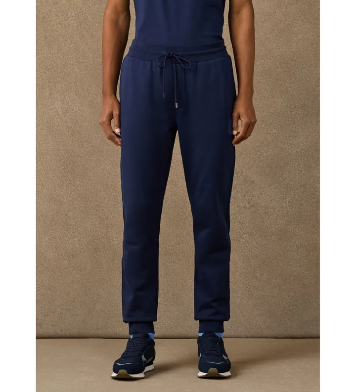 Hackett London para hombre. HM5800129 Pantalón de chándal H marino (L), Casual, Algodón