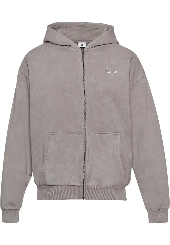 Karl Kani Sudadera con cremallera  azul / gris / blanco